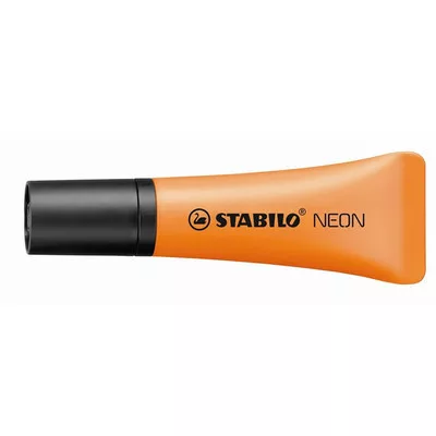 Szövegkiemelő, 2-5 mm, STABILO "Neon", narancssárga 1 db