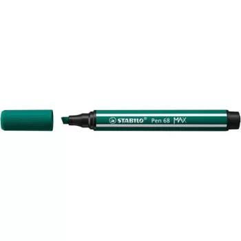   Filctoll, 1-5 mm, vágott hegy, STABILO "Pen 68 MAX", türkizzöld 1 db