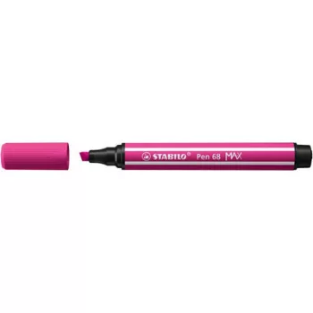   Filctoll, 1-5 mm, vágott hegy, STABILO "Pen 68 MAX", pink 1 db
