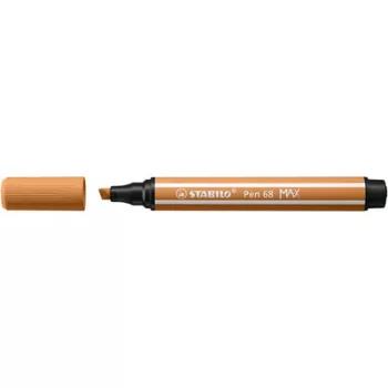   Filctoll, 1-5 mm, vágott hegy, STABILO "Pen 68 MAX", sötét okker 1 db