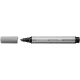 Filctoll, 1-5 mm, vágott hegy, STABILO "Pen 68 MAX", középszürke 1 db