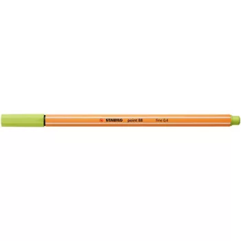   Tűfilc, 0,4 mm, STABILO "Point 88", lime zöld 1 db