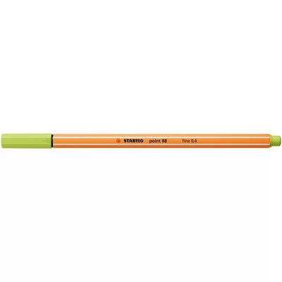 Tűfilc, 0,4 mm, STABILO "Point 88", lime zöld 1 db