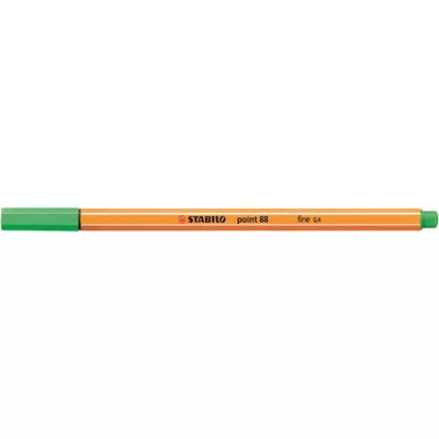 Tűfilc, 0,4 mm, STABILO "Point 88", világos smaragd 1 db
