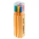 Tűfilc készlet, 0,4 mm, STABILO "Point 88 Twin Pack", 20 különböző szín 20 db