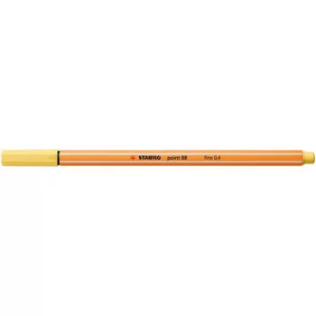   Tűfilc, 0,4 mm, STABILO "Point 88", világossárga 1 db