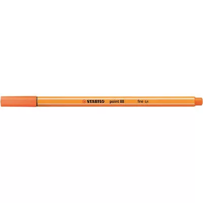 Tűfilc, 0,4 mm, STABILO "Point 88", halvány cinóber 1 db