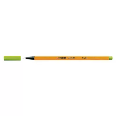 Tűfilc, 0,4 mm, STABILO "Point 88", almazöld 1 db