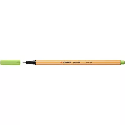 Tűfilc, 0,4 mm, STABILO "Point 88", pisztácia 1 db