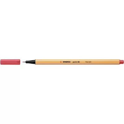Tűfilc, 0,4 mm, STABILO "Point 88", rozsdavörös 1 db