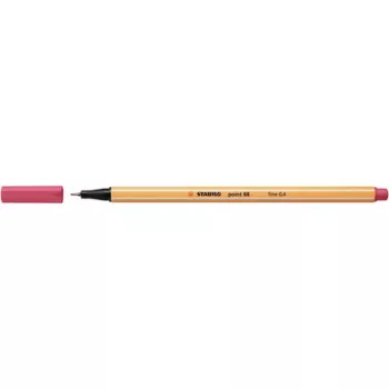   Tűfilc, 0,4 mm, STABILO "Point 88", eperpiros 1 db
