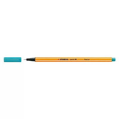 Tűfilc, 0,4 mm, STABILO "Point 88", türkiz 1 db