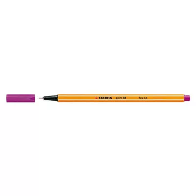 Tűfilc, 0,4 mm, STABILO "Point 88", lila 1 db
