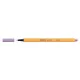 Tűfilc, 0,4 mm, STABILO "Point 88", pasztell-lila 1 db