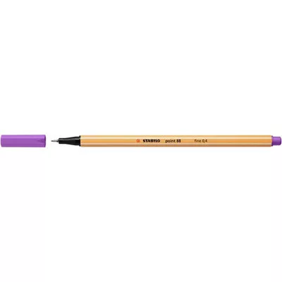 Tűfilc, 0,4 mm, STABILO "Point 88", szilva 1 db