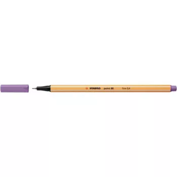   Tűfilc, 0,4 mm, STABILO "Point 88", szürkéslila 1 db