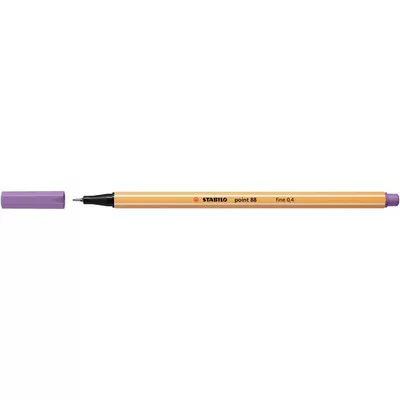 Tűfilc, 0,4 mm, STABILO "Point 88", szürkéslila 1 db