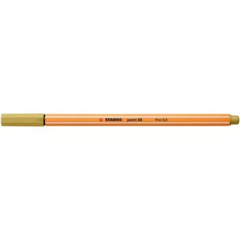 Tűfilc, 0,4 mm, STABILO "Point 88", khaki 1 db