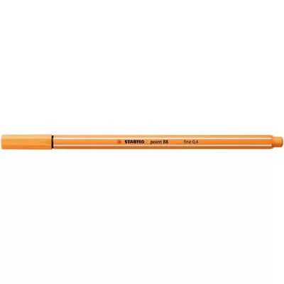 Tűfilc, 0,4 mm, STABILO "Point 88", papaya 1 db