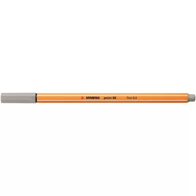 Tűfilc, 0,4 mm, STABILO "Point 88", melegszürke 1 db