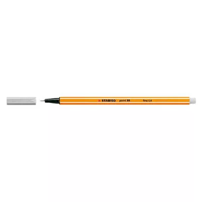 Tűfilc, 0,4 mm, STABILO "Point 88", világos szürke 1 db
