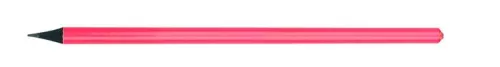 Ceruza, neon pink, siam piros SWAROVSKI® kristállyal, 14 cm, ART CRYSTELLA® 1 db