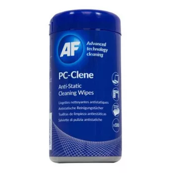   Tisztítókendő, általános felületre, 100 db, AF "PC-Clene" 100 lap