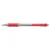 Golyóstoll, 0,4 mm, nyomógombos, UNI "SN-101 Laknock Fine", piros 1 db