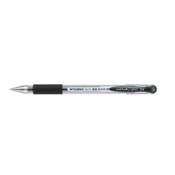   Zseléstoll, 0,25 mm, kupakos, UNI "UM-151 Signo DX", fekete 1 db
