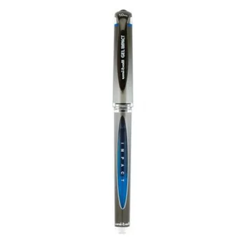   Zseléstoll, 0,6 mm, kupakos, UNI "UM-153S Gel Impact", kék