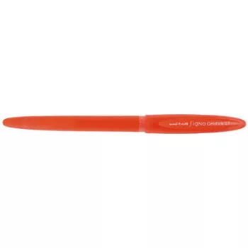   Zseléstoll, 0,4 mm, kupakos, UNI "UM-170 Signo Gelstick", piros