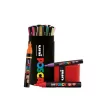 Dekormarker készlet, Posca fém dobozos, UNI "Posca", 13 különböző szín 13 db