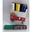 Dekormarker készlet, 15 mm, vágott, UNI "Posca PC-17K, 8 különböző szín 8 db