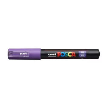   Dekormarker, 0,7-1,0 mm, UNI "Posca PC-1M", lila 1 db