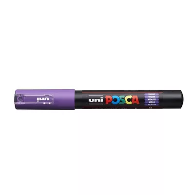 Dekormarker, 0,7-1,0 mm, UNI "Posca PC-1M", lila 1 db