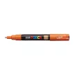 Dekormarker, 0,7-1,0 mm, UNI "Posca PC-1M", narancs 1 db