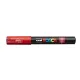Dekormarker, 0,7-1,0 mm, UNI "Posca PC-1M", piros 1 db