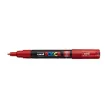Dekormarker, 0,7-1,0 mm, UNI "Posca PC-1M", piros 1 db