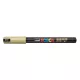 Dekormarker, 0,7 mm, UNI "Posca PC-1MR", arany 1 db