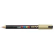 Dekormarker, 0,7 mm, UNI "Posca PC-1MR", arany 1 db