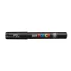 Dekormarker, 0,7 mm, UNI "Posca PC-1MR", fekete 1 db