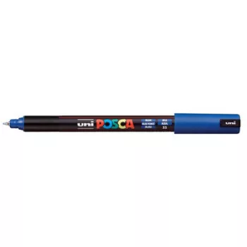 Dekormarker, 0,7 mm, UNI "Posca PC-1MR", kék 1 db