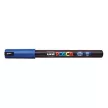 Dekormarker, 0,7 mm, UNI "Posca PC-1MR", kék 1 db