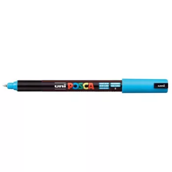   Dekormarker, 0,7 mm, UNI "Posca PC-1MR", világoskék 1 db