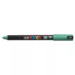 Dekormarker, 0,7 mm, UNI "Posca PC-1MR", zöld 1 db