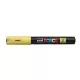 Dekormarker, 0,7-1,0 mm, UNI "Posca PC-1M", sárga 1 db