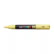 Dekormarker, 0,7-1,0 mm, UNI "Posca PC-1M", sárga 1 db