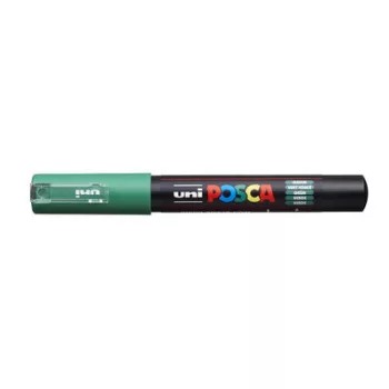   Dekormarker, 0,7-1,0 mm, UNI "Posca PC-1M", zöld 1 db