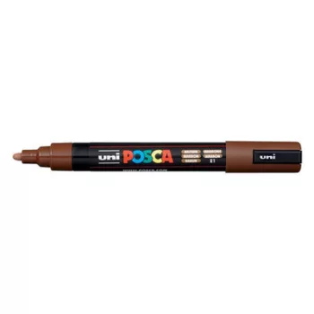   Dekormarker, 0,9-1,3 mm, UNI "Posca PC-3M", barna 1 db