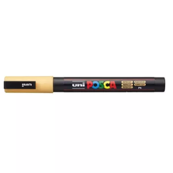   Dekormarker, 0,9-1,3 mm, UNI "Posca PC-3M", barack 1 db
